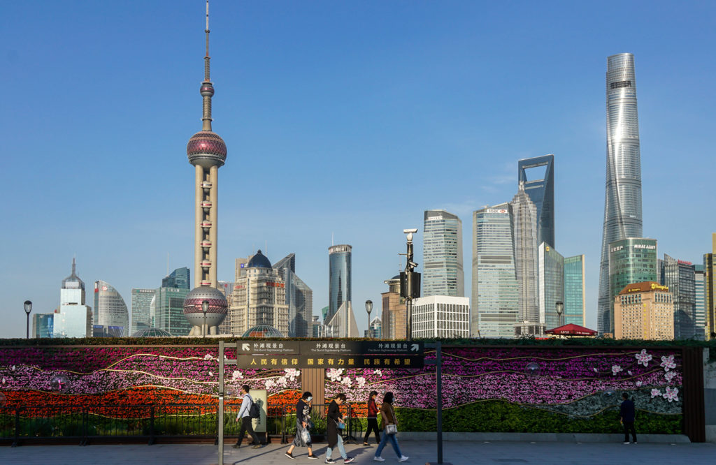 Die neuen Partner ALTIOS und M+V betreiben weltweit insgesamt 35 Büros – eines davon befindet sich in Shanghai (hier eine Aufnahme aus dem Mai 2020). Foto: imago images / VCG