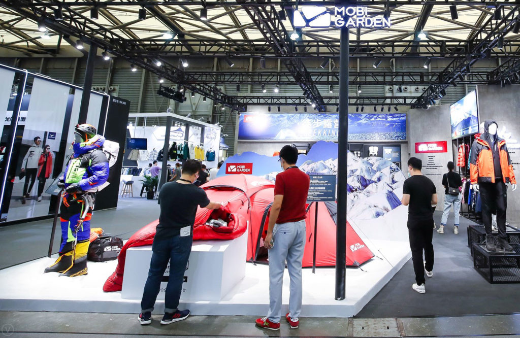 In China konnte die Messe München bereits wieder erfolgreich mit ihren Veranstaltungen starten: Die ISPO Shanghai hatte sogar einen Besucherzuwachs von 14 Prozent und konnte diesen Trend damit schon das dritte Jahr in Folge halten. Foto: Messe München