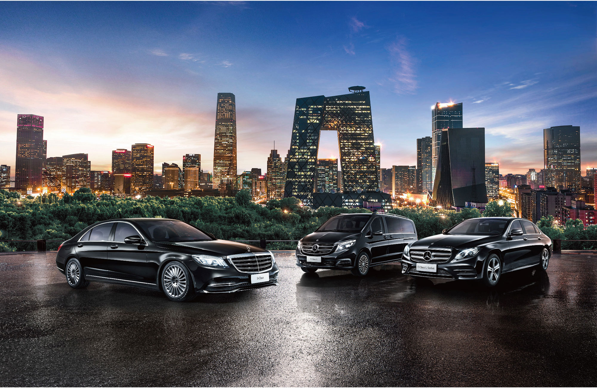 Der Premium-Ride-Hailing-Service StarRides ist jetzt nicht nur in Hangzhou, sondern auch in Chengdu, Kanton, Peking, Shanghai und Xi’an verfügbar. Foto: © Daimler Mobility AG